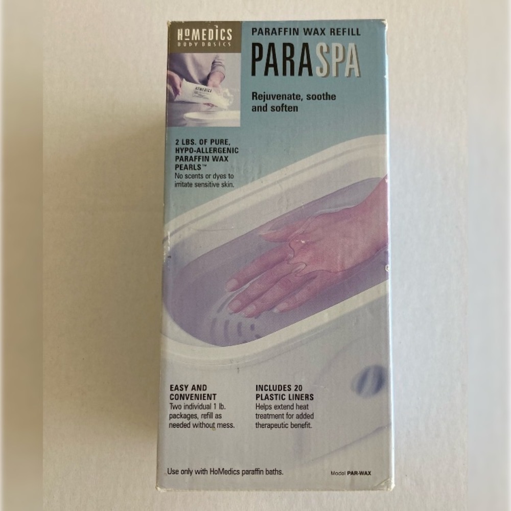 New In Box  HoMedics ParaSpa Paraffin Wax Refill 🌺